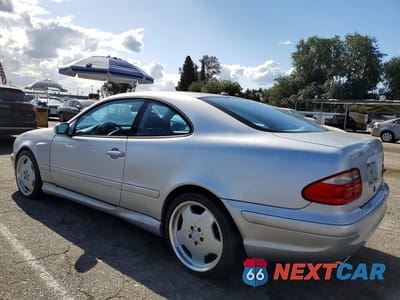 Drugie zdjęcie samochodu z przodu: 2001 MERCEDES-BENZ CLK 430 VIN:WDBLJ70G61T069712 - miniatura