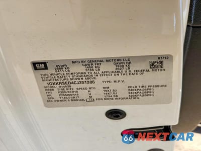 Zdjęcie 13 z 13 samochodu: 2012 GMC ACADIA SLT-2 VIN:1GKKRSED4CJ251306 - miniatura