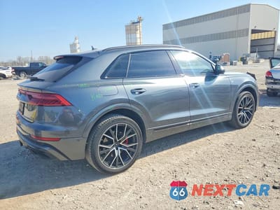 Trzecie zdjęcie samochodu z tyłu: 2022 AUDI Q8 PREMIUM PLUS S-LINE VIN:WA1EVBF15ND003764 - miniatura