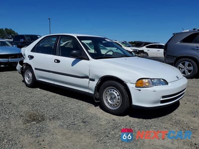 Czwarte zdjęcie samochodu z boku: 1993 HONDA CIVIC DX VIN:JHMEG8643PS055470 - miniatura