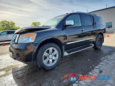 2010 NISSAN ARMADA PLATINUM 5N1BA0NE8AN600646 - główne zdjęcie licytacji z USA - miniatura
