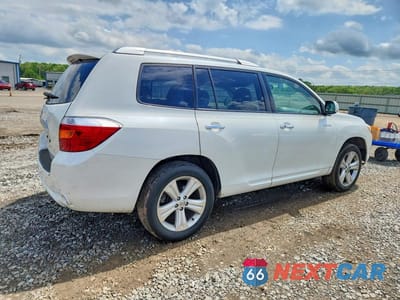 Trzecie zdjęcie samochodu z tyłu: 2010 TOYOTA HIGHLANDER LIMITED VIN:JTEYK3EH0A2106348 - miniatura
