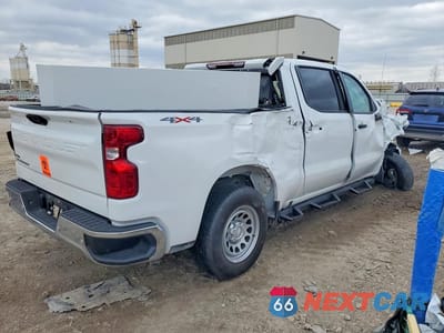 Trzecie zdjęcie samochodu z tyłu: 2024 CHEVROLET SILVERADO K1500 VIN:1GCUDAED7RZ183672 - miniatura