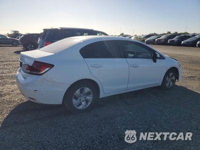 Trzecie zdjęcie samochodu z tyłu: 2013 HONDA CIVIC LX VIN:19XFB2F55DE294771 - miniatura