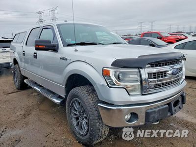Czwarte zdjęcie samochodu z boku: 2014 FORD F150 SUPERCREW VIN:1FTFW1EF7EFB82554 - miniatura