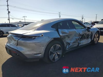 Trzecie zdjęcie samochodu z tyłu: 2023 PORSCHE TAYCAN VIN:WP0AA2Y17PSA15560 - miniatura