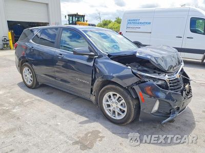 Czwarte zdjęcie samochodu z boku: 2022 CHEVROLET EQUINOX LT VIN:3GNAXKEV0NS100672 - miniatura