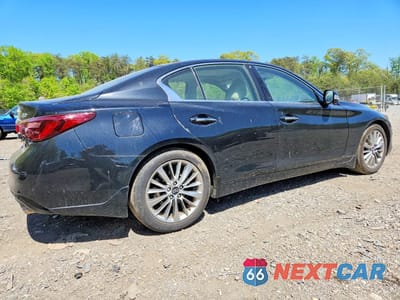 Trzecie zdjęcie samochodu z tyłu: 2023 INFINITI Q50 LUXE VIN:JN1EV7BP4PM512375 - miniatura