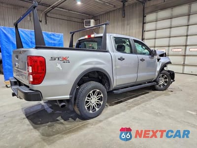 Trzecie zdjęcie samochodu z tyłu: 2022 FORD RANGER XL VIN:1FTER4FH9NLD38387 - miniatura