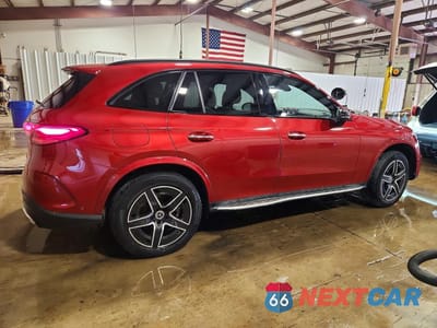 Trzecie zdjęcie samochodu z tyłu: 2023 MERCEDES-BENZ GLC 300 4MATIC VIN:W1NKM4HB3PU027795 - miniatura