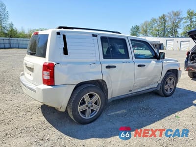 Trzecie zdjęcie samochodu z tyłu: 2007 JEEP PATRIOT SPORT VIN:1J8FF28W07D365268 - miniatura