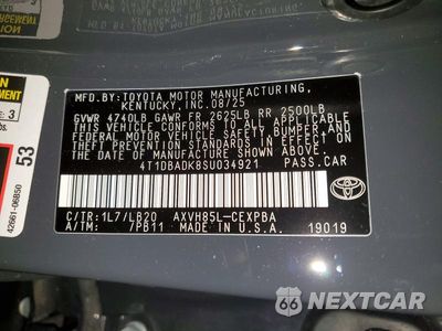 Zdjęcie 12 z 12 samochodu: 2025 TOYOTA CAMRY XSE VIN:4T1DBADK8SU034921 - miniatura