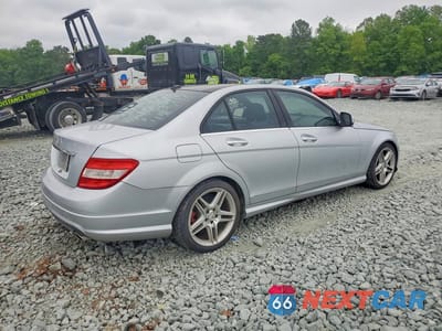 Trzecie zdjęcie samochodu z tyłu: 2009 MERCEDES-BENZ C 300 VIN:WDDGF54X19F208793 - miniatura