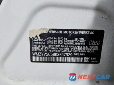 Zdjęcie 12 z 12 samochodu: 2019 MINI COOPER COUNTRYMAN ALL4 VIN:WMZYV5C58K3F57929 - miniatura