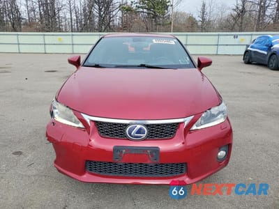 Piąte zdjęcie samochodu w środku: 2012 LEXUS CT 200 VIN:JTHKD5BH6C2075466 - miniatura