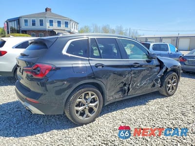 Trzecie zdjęcie samochodu z tyłu: 2024 BMW X3 XDRIVE30I VIN:5UX53DP01R9U98811 - miniatura