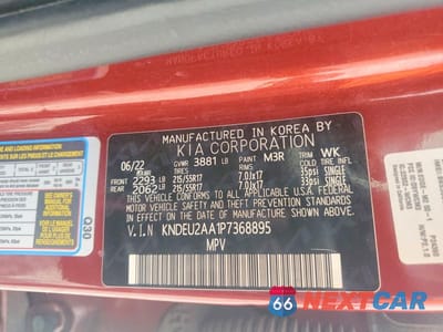 Zdjęcie 12 z 12 samochodu: 2023 KIA SELTOS S VIN:KNDEU2AA1P7368895 - miniatura