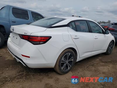 Trzecie zdjęcie samochodu z tyłu: 2022 NISSAN SENTRA SV VIN:3N1AB8CVXNY288338 - miniatura