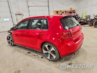 Drugie zdjęcie samochodu z przodu: 2016 VOLKSWAGEN GTI S VIN:3VW5T7AU3GM003079 - miniatura