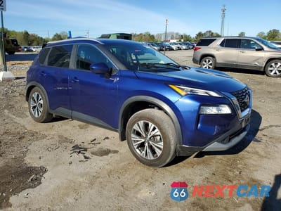Czwarte zdjęcie samochodu z boku: 2023 NISSAN ROGUE SV VIN:5N1BT3BB4PC798782 - miniatura