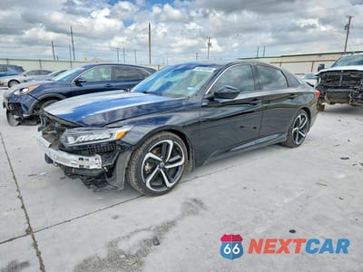 2019 HONDA ACCORD SPORT 1HGCV1F39KA006268 - główne zdjęcie licytacji z USA - miniatura
