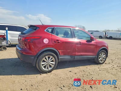 Trzecie zdjęcie samochodu z tyłu: 2019 NISSAN ROGUE SPORT S VIN:JN1BJ1CR1KW337298 - miniatura