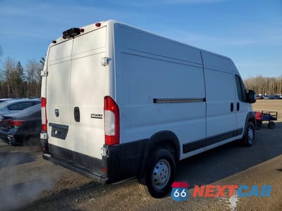 Trzecie zdjęcie samochodu z tyłu: 2023 RAM PROMASTER 2500 2500 HIGH VIN:3C6LRVDG2PE533127 - miniatura
