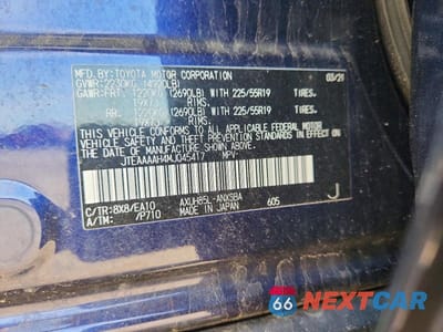 Zdjęcie 13 z 13 samochodu: 2021 TOYOTA VENZA LIMITED VIN:JTEAAAAH4MJ045417 - miniatura
