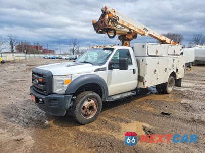 Drugie zdjęcie samochodu z przodu: 2016 FORD F450 SUPER DUTY BUCKET TRUCK VIN:1FDUF4GY3GEC04013 - miniatura