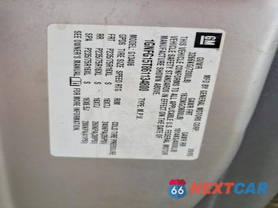 Zdjęcie 13 z 13 samochodu: 2006 CHEV EXPRESS G1500 VIN:1GNFG15T861134800 - miniatura