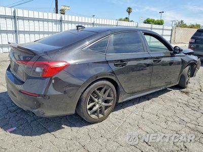 Trzecie zdjęcie samochodu z tyłu: 2022 HONDA CIVIC SI VIN:2HGFE1E52NH470184 - miniatura