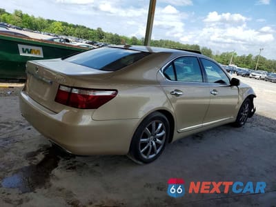 Trzecie zdjęcie samochodu z tyłu: 2008 LEXUS LS 460 VIN:JTHBL46F585083358 - miniatura