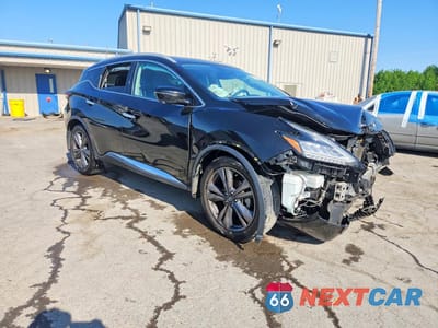 Czwarte zdjęcie samochodu z boku: 2020 NISSAN MURANO PLATINUM VIN:5N1AZ2DJ2LN164751 - miniatura