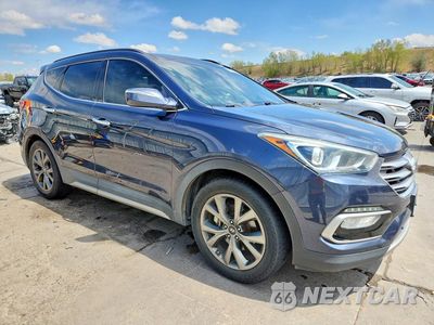 Czwarte zdjęcie samochodu z boku: 2017 HYUNDAI SANTA FE SPORT 2.0T ULTIMATE VIN:5XYZW4LA3HG485631 - miniatura