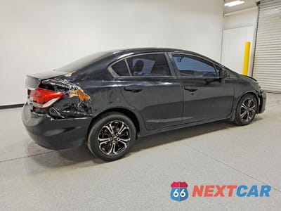 Trzecie zdjęcie samochodu z tyłu: 2013 HONDA CIVIC EX VIN:19XFB2F85DE258301 - miniatura