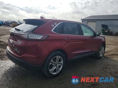 Trzecie zdjęcie samochodu z tyłu: 2018 FORD EDGE TITANIUM VIN:2FMPK4K92JBB94327 - miniatura