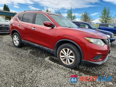 Czwarte zdjęcie samochodu z boku: 2014 NISSAN ROGUE SV VIN:5N1AT2MV3EC848517 - miniatura
