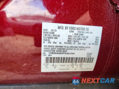 Zdjęcie 13 z 13 samochodu: 2023 FORD EXPLORER POLICE INTERCEPTOR VIN:1FM5K8AB2PGA63340 - miniatura