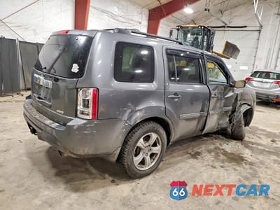 Trzecie zdjęcie samochodu z tyłu: 2013 HONDA PILOT EXL VIN:5FNYF4H50DB006641 - miniatura