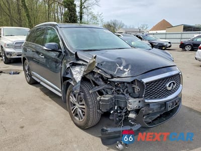 Czwarte zdjęcie samochodu z boku: 2017 INFINITI QX60 BASE VIN:5N1DL0MM8HC543673 - miniatura