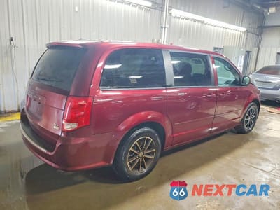 Trzecie zdjęcie samochodu z tyłu: 2017 DODGE GRAND CARAVAN GT VIN:2C4RDGEG4HR760556 - miniatura