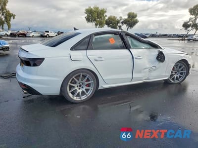 Trzecie zdjęcie samochodu z tyłu: 2021 AUDI S4 PREMIUM PLUS VIN:WAUB4AF45MA006953 - miniatura