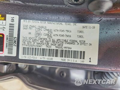 Zdjęcie 12 z 12 samochodu: 2021 TOYOTA TACOMA SR VIN:5TFAX5GN2MX192467 - miniatura