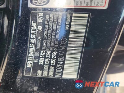 Zdjęcie 12 z 12 samochodu: 2019 MERCEDES-BENZ E 300 VIN:WDDZF4JB3KA543231 - miniatura
