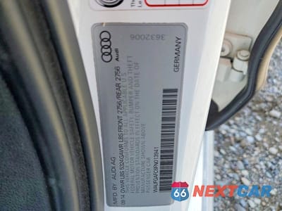 Zdjęcie 12 z 12 samochodu: 2015 AUDI A6 PREMIUM PLUS VIN:WAUFGAFC6FN013941 - miniatura