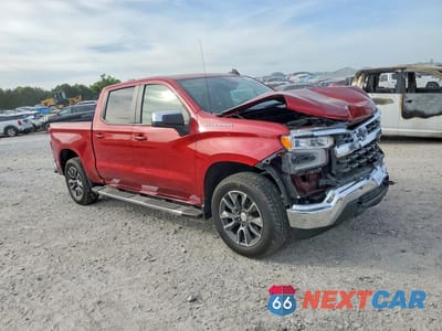 Czwarte zdjęcie samochodu z boku: 2024 CHEVROLET SILVERADO K1500 LT VIN:1GCUDDED7RZ192793 - miniatura