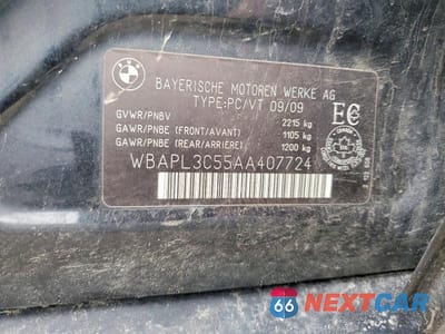 Zdjęcie 12 z 12 samochodu: 2010 BMW 335 XI VIN:WBAPL3C55AA407724 - miniatura