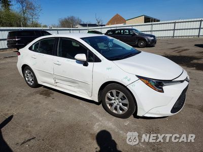 Czwarte zdjęcie samochodu z boku: 2020 TOYOTA COROLLA LE VIN:5YFEPRAE7LP035130 - miniatura