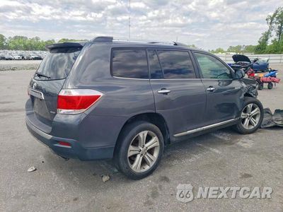 Trzecie zdjęcie samochodu z tyłu: 2011 TOYOTA HIGHLANDER LIMITED VIN:5TDDK3EH0BS069038 - miniatura
