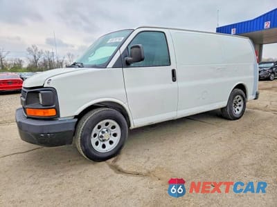 2014 CHEVROLET EXPRESS 1500 CARGO DELIVERY VAN 1GCSGAFX8E1120676 - główne zdjęcie licytacji z USA - miniatura